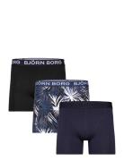 Cotton Stretch Boxer 3P Black Björn Borg