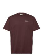 Halo Graphic T-Shirt Burgundy HALO