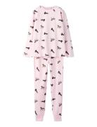 Nkfnightset Ballerina Horse Noos Pink Name It