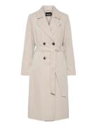 Pcscarlett Ls Trenchcoat Noos Bc Beige Pieces
