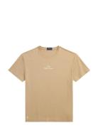 Classic Fit Logo Jersey T-Shirt Beige Polo Ralph Lauren