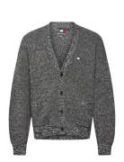 Tjm Rlx Badge Multi Twist Cardi Grey Tommy Jeans