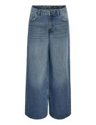 Nmkettie Mw Wide Jeans Vi557Mb Noos Blue NOISY MAY