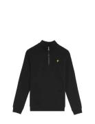 Quarter Zip Pullover Black Lyle & Scott