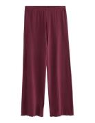 Trousers Pointelle Burgundy Lindex