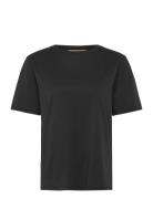 Trish Light Cotton Jersey Black Rue De Tokyo