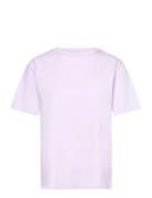 Trish Light Cotton Jersey Purple Rue De Tokyo