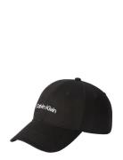 Logo Embroidery Baseball Cap Black Calvin Klein