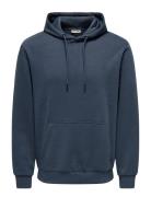 Onsceres Hoodie Sweat Noos Navy ONLY & SONS