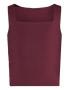 Rkbillie Reversible Sl Short Top Burgundy Rosemunde Kids