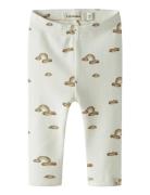 Nbnlayo Kim Slim Leggings Lil Noos Cream Lil'Atelier