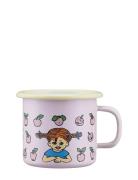 Pippi Enamel Mug Fruits 2,5Dl Pink Muurla