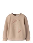Nmfjobo Tia Ls Loose Sweat Lil Beige Lil'Atelier