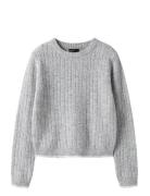 Nlfkaves Ls Short S Knit Grey LMTD