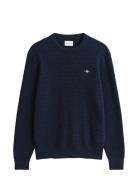 Mini Cable C-Neck Navy GANT
