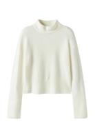 Nlfriaa Ls Short Turtleneck Knit Cream LMTD
