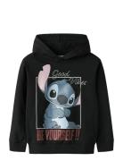 Nkfdys Stitch Nreg Sweat Wh Bru Wdi Black Name It