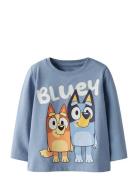 Nmmjonas Bluey Ls Nreg Top Box Sky Blue Name It