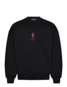 Diamond Over D Crewneck Black HAN Kjøbenhavn