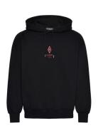 Diamond Loose Hoodie Black HAN Kjøbenhavn