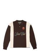 Contrast Clubhouse Knit Brown Prohibited