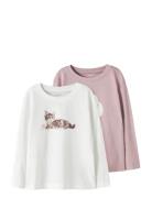 Nmfvotea 2P Ls Nreg Top White Name It