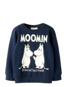Nmnsloli Moomin Sweat Bru Vde Navy Name It