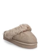 Laura Fake Fur Mule Beige Hunkemöller