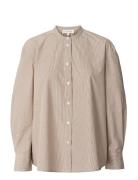 Isolde Shirt Beige STUDIO FEDER