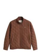 Quilted Windcheater Brown GANT