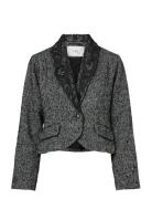 Yasfilippa Ls Lace Jacket - D2D Grey YAS