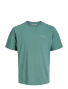 Jjcollege Logo Tee Ss Crew Neck Green Jack & J S