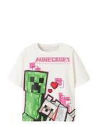 Nkfjyra Minecraft Ss Nreg Top Box Bfu Cream Name It