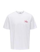 Onsfred Elegants Rlx Ss Tee White ONLY & SONS