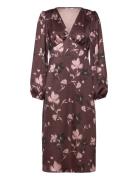 N-Lilith Dress Burgundy Noella