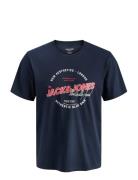 Jjelogo Tee Ss O-Neck 2 Col Ss26 Sn Navy Jack & J S