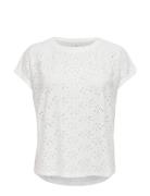 Onlsmilla S/S Top Jrs Noos White ONLY