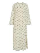 Viebla L/S Ankle Dress Cream Vila