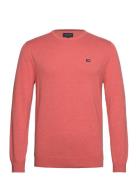 Bradley Crew Neck Sweater Pink Lexington Clothing