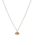 Autumn Leaf Necklace Gold Pernille Corydon
