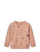 Thora Printed Sweatshirt Pink Liewood