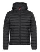 Hooded Fuji Sport Padded Jkt Black Superdry