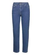 Natalia High-Rise Straight-Leg Jeans Blue Lexington Clothing