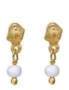 Pippa Earrings Gold Maanesten