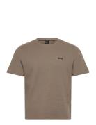 Waffle T-Shirt Brown BOSS