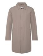 Mac Coat With Detachable Collar Grey Lindbergh