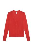 Fine Gauge Viscose Cardigan Red Calvin Klein