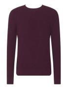 Ls Texture Cttn Crewnk Sweater 1 Red Calvin Klein