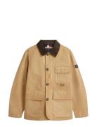 Waxed Barn Jacket Beige Tommy Hilfiger