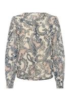 Crbea Blouse Patterned Cream